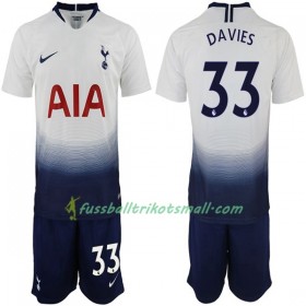 Fußballtrikots Tottenham Hotspur Davies 33 Kinder 2018-2019 Kurzarm Heimtrikotsatz kaufen